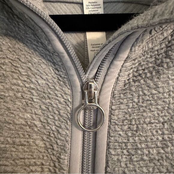 Lululemon on repeat jacket heather grey women’s 8 - Picture 4 of 9
